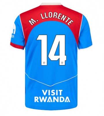 Atletico Madrid Marcos Llorente #14 Terza Maglia 2025-26 Manica Corta